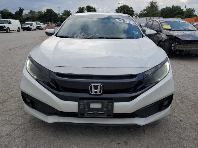 19XFC2F89KE012409 - 2019 HONDA CIVIC SPORT WHITE photo 5