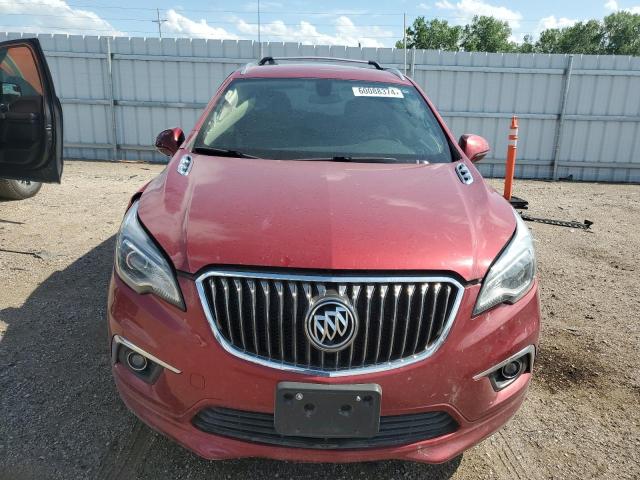 LRBFXDSA3HD195792 - 2017 BUICK ENVISION ESSENCE RED photo 5