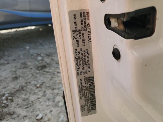 ZFBHRFAB0L6S02739 - 2020 RAM PROMASTER Белый фото 13