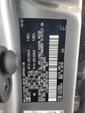 JTJSARBZ7M2185208 - 2021 LEXUS NX 300 BASE თაფლისფერი ფოტო 14