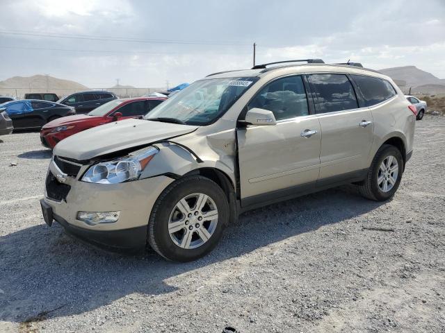 1GNKRJED0CJ186788 - 2012 CHEVROLET TRAVERSE LT BEIGE photo 1