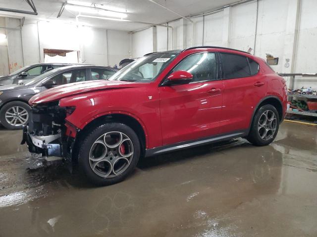 ZASPAKBN7P7D50752 - 2023 ALFA ROMEO STELVIO TI RED photo 1