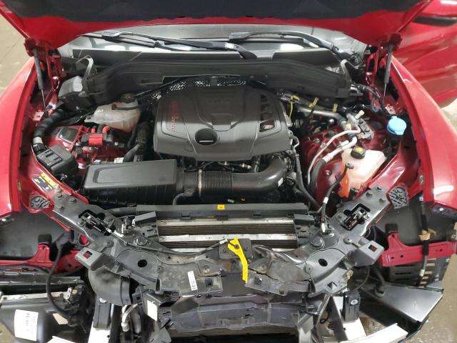 ZASPAKBN7P7D50752 - 2023 ALFA ROMEO STELVIO TI RED photo 12