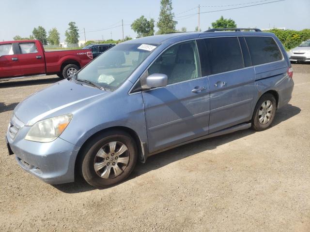 5FNRL38427B502947 - 2007 HONDA ODYSSEY EX BLUE photo 1