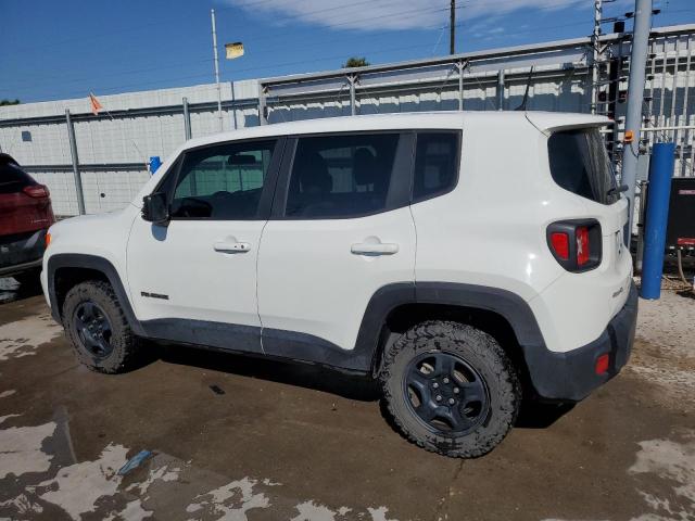 ZACNJBA12KPJ89668 - 2019 JEEP RENEGADE SPORT WHITE photo 2