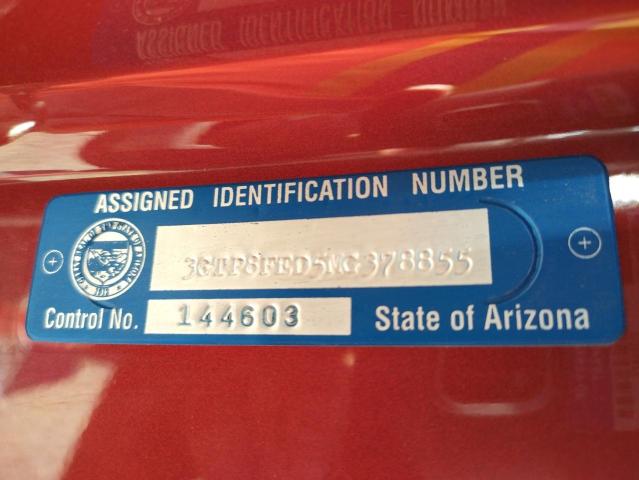 3GTP8FED5MG378855 - 2021 GMC SIERRA C1500 DENALI RED photo 12