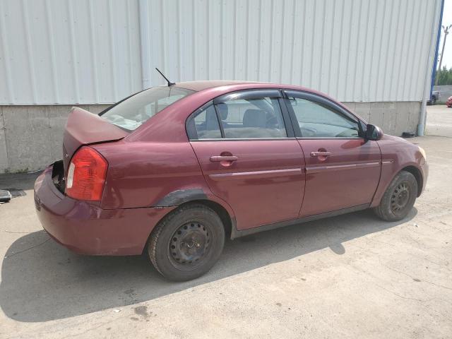 KMHCN45C26U052459 - 2006 HYUNDAI ACCENT GLS BURGUNDY photo 3