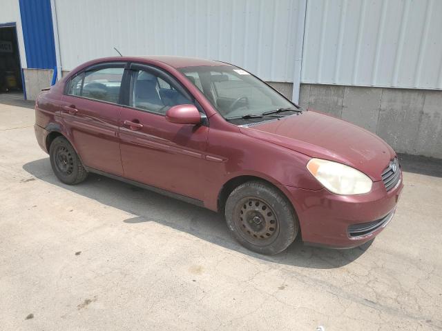 KMHCN45C26U052459 - 2006 HYUNDAI ACCENT GLS BURGUNDY photo 4