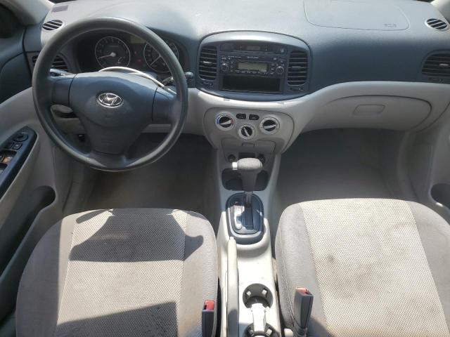 KMHCN45C26U052459 - 2006 HYUNDAI ACCENT GLS BURGUNDY photo 8