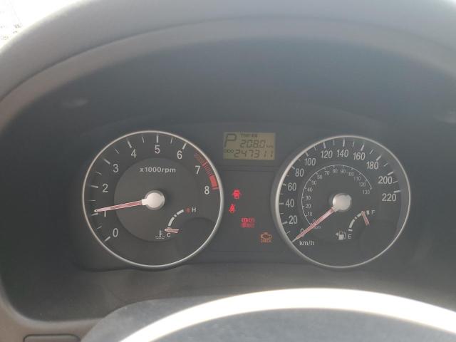 KMHCN45C26U052459 - 2006 HYUNDAI ACCENT GLS BURGUNDY photo 9