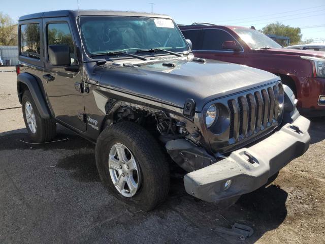 1C4GJXAN9KW501645 - 2019 JEEP WRANGLER SPORT GRAY photo 4