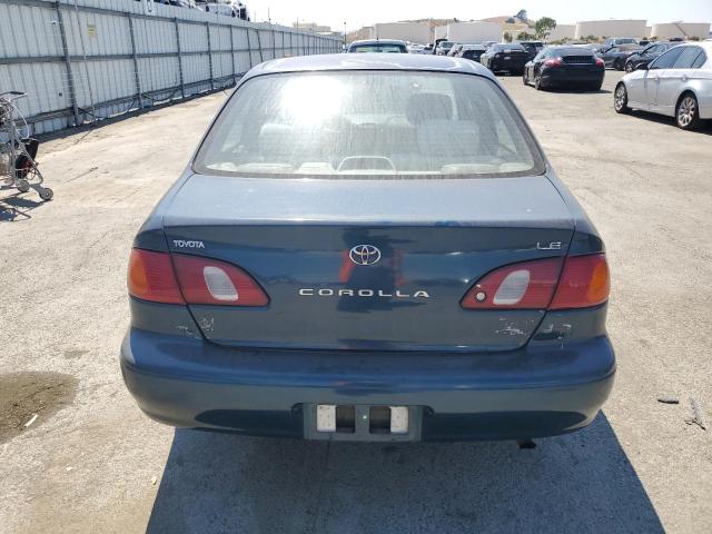 1NXBR18EXWZ074933 - 1998 TOYOTA COROLLA VE BLUE photo 6