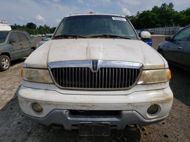 5LMFU28AX1LJ05645 - 2001 LINCOLN NAVIGATOR WHITE photo 5