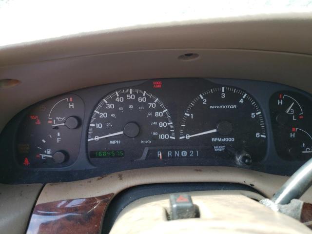 5LMFU28AX1LJ05645 - 2001 LINCOLN NAVIGATOR თეთრი ფოტო 9