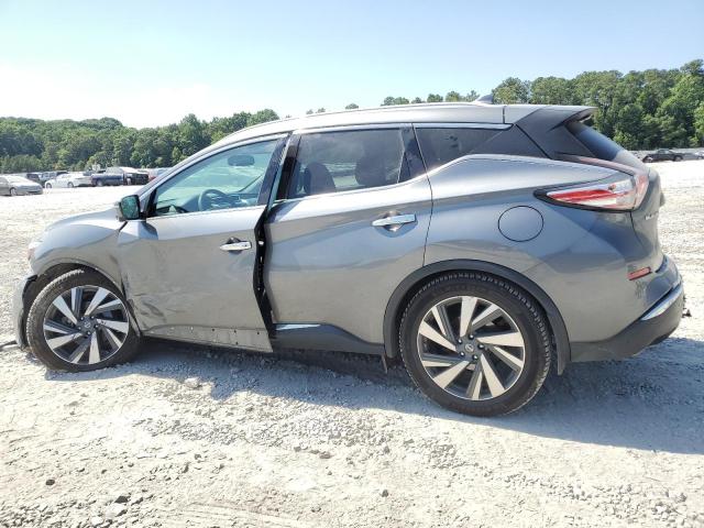 5N1AZ2MH3HN168344 - 2017 NISSAN MURANO S GRAY photo 2