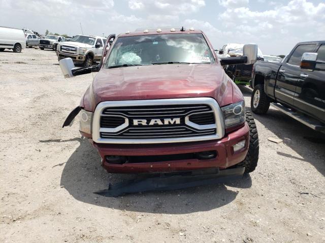 3C63RRNL5JG120309 - 2018 RAM 3500 LONGHORN BURGUNDY photo 5