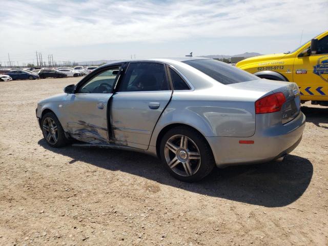 WAUDF78E77A183438 - 2007 AUDI A4 2.0T QUATTRO SILVER photo 2