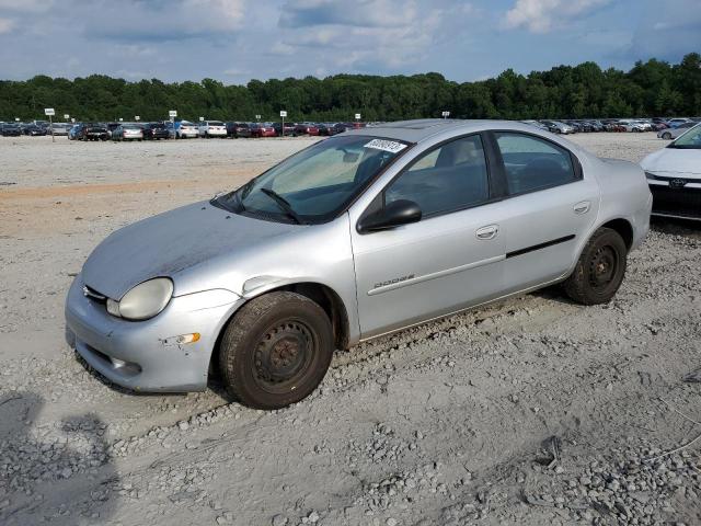 1B3ES46C5YD858255 - 2000 DODGE NEON BASE SILVER photo 1