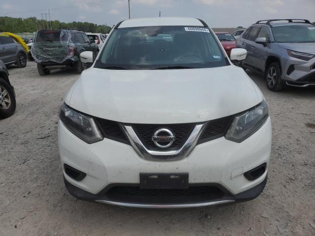 KNMAT2MT0FP577994 - 2015 NISSAN ROGUE S WHITE photo 5