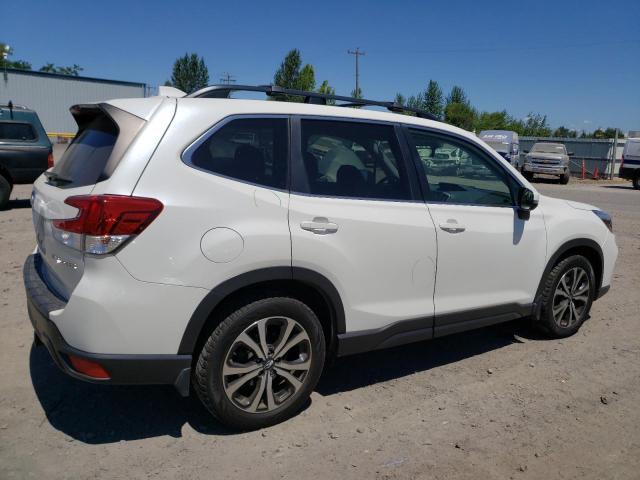 JF2SKAUC7KH596128 - 2019 SUBARU FORESTER LIMITED Weiß Foto 3