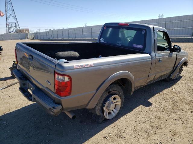 1FTYR10U14PB17682 - 2004 FORD RANGER GRAY photo 3