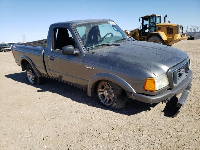 1FTYR10U14PB17682 - 2004 FORD RANGER GRAY photo 4