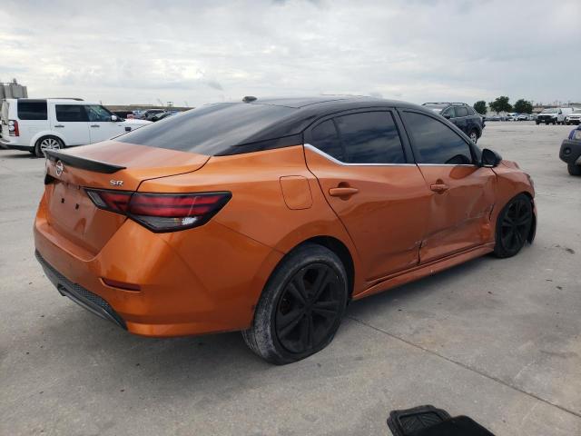 3N1AB8DV6NY214915 - 2022 NISSAN SENTRA SR ORANGE photo 3