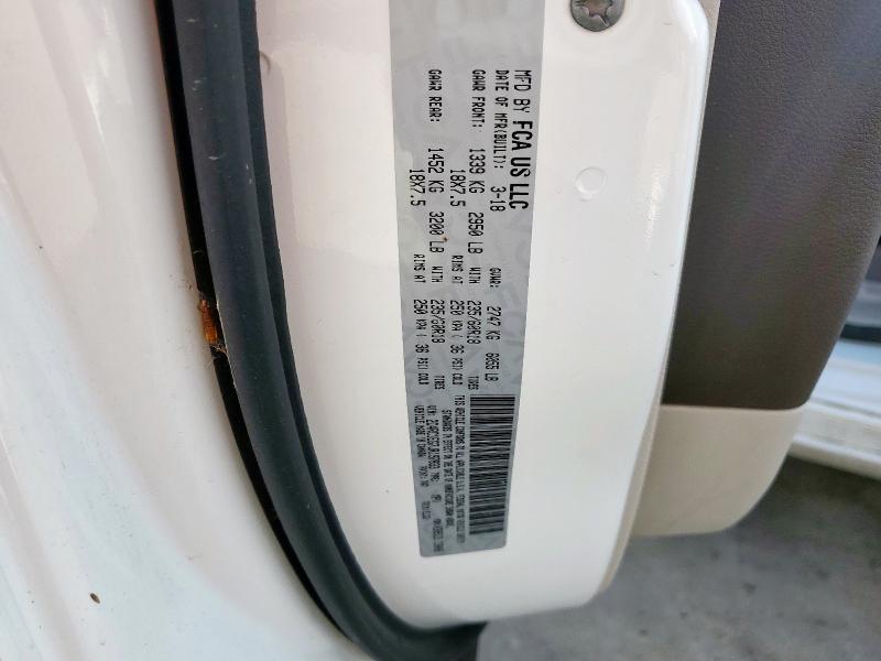 2C4RC1EG7JR197833 - 2018 CHRYSLER PACIFICA TOURING L PLUS WHITE photo 14