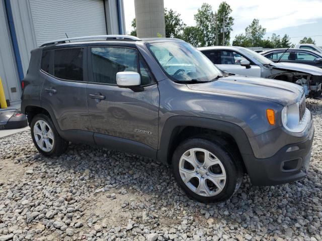 ZACCJBDT5GPC77452 - 2016 JEEP RENEGADE LIMITED GRAY photo 4