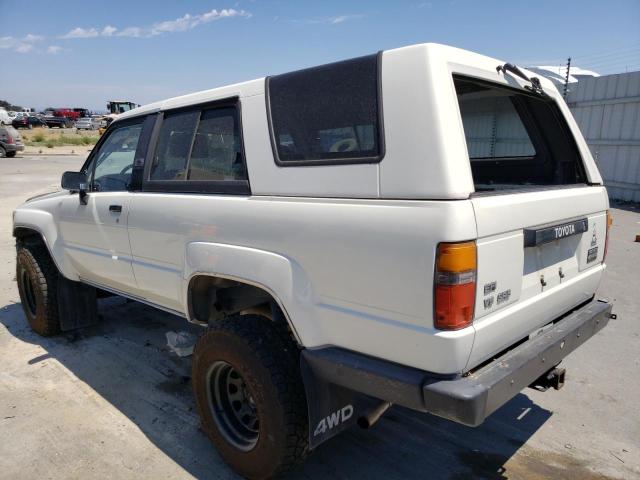 JT3VN66W4K0029725 - 1989 TOYOTA 4RUNNER VN66 SR5 WHITE photo 2