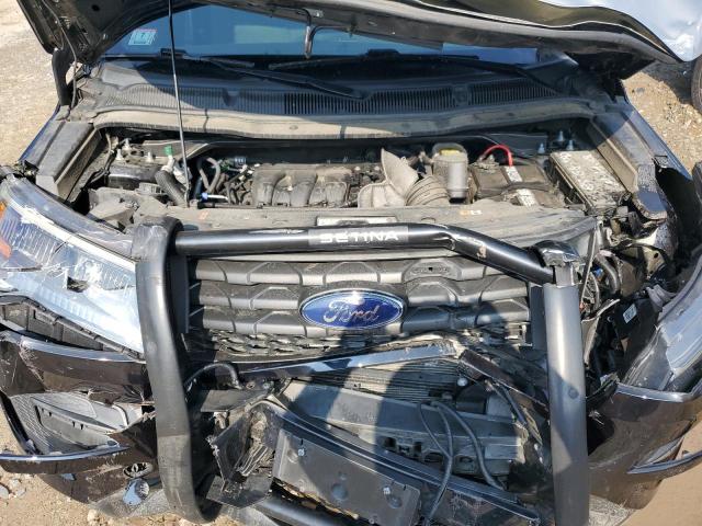 1FM5K8AR4KGB45883 - 2019 FORD EXPLORER POLICE INTERCEPTOR 双色 照片 12