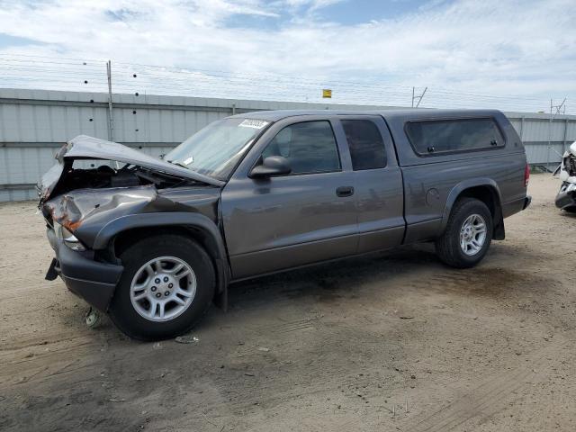 1D7GL32N04S690543 - 2004 DODGE DAKOTA SPORT CHARCOAL photo 1