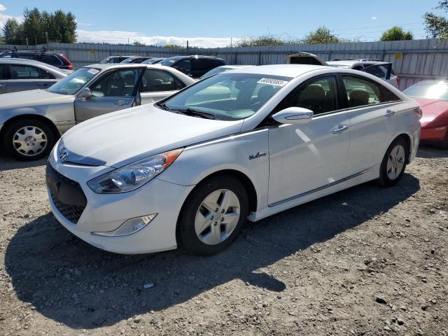 KMHEC4A46CA040311 - 2012 HYUNDAI SONATA HYBRID WHITE photo 1