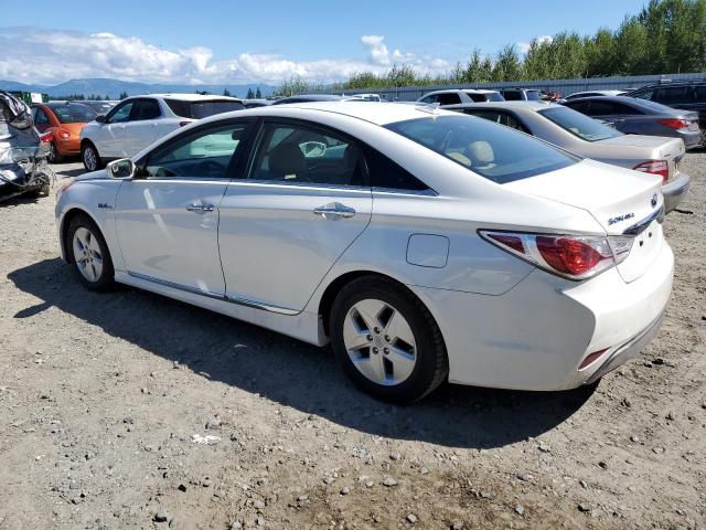 KMHEC4A46CA040311 - 2012 HYUNDAI SONATA HYBRID WHITE photo 2