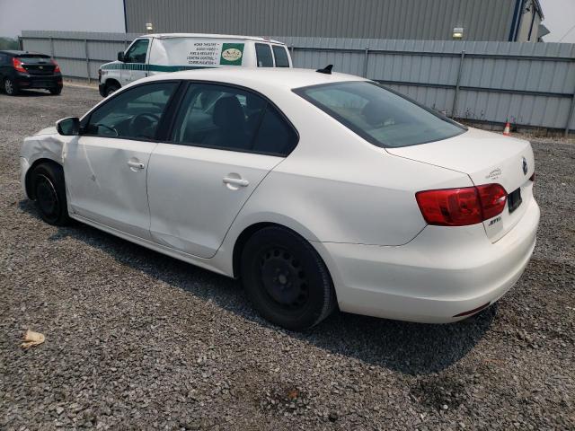 3VWD17AJ7EM365842 - 2014 VOLKSWAGEN JETTA SE WHITE photo 2