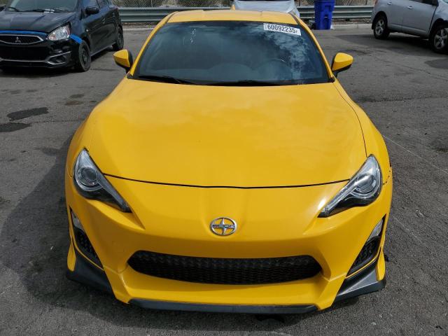 JF1ZNAA17F8706923 - 2015 TOYOTA SCION FR-S ყვითელი ფოტო 5