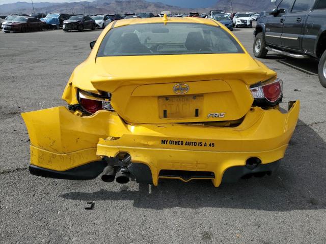 JF1ZNAA17F8706923 - 2015 TOYOTA SCION FR-S ყვითელი ფოტო 6