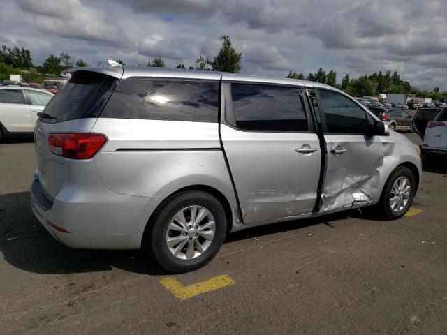 KNDMA5C12F6072923 - 2015 KIA SEDONA L SILVER photo 3