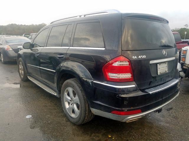 4JGBF7BE1AA607136 - 2010 MERCEDES-BENZ GL 450 4MATIC  photo 3