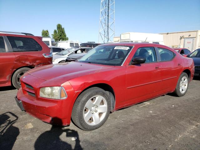 2B3KA43R88H167190 - 2008 DODGE CHARGER RED photo 1