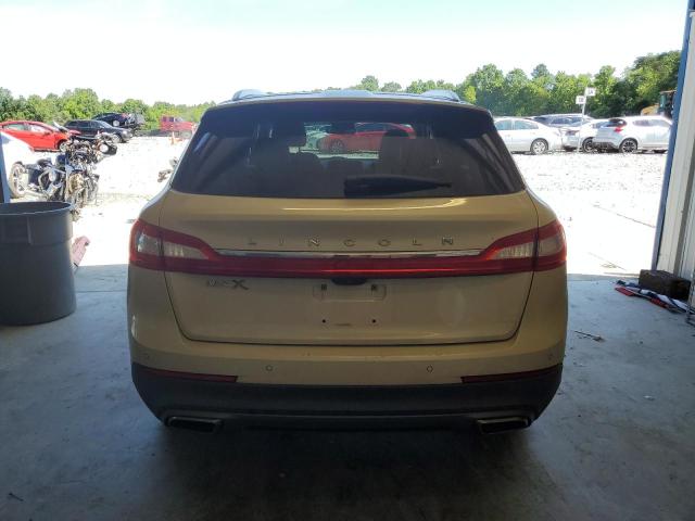 2LMPJ6LR9JBL41650 - 2018 LINCOLN MKX RESERVE Կրեմագույն լուսանկար 6
