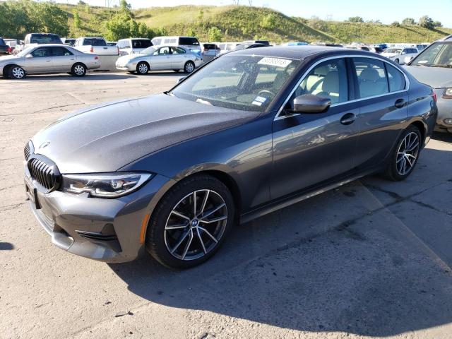 3MW5R1J0XM8B50769 - 2021 BMW 330I GRAY photo 1