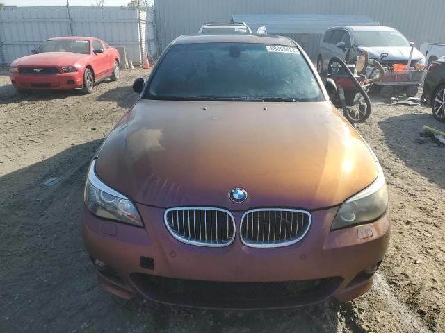 WBANW53538CT52697 - 2008 BMW 550 I PURPLE photo 5