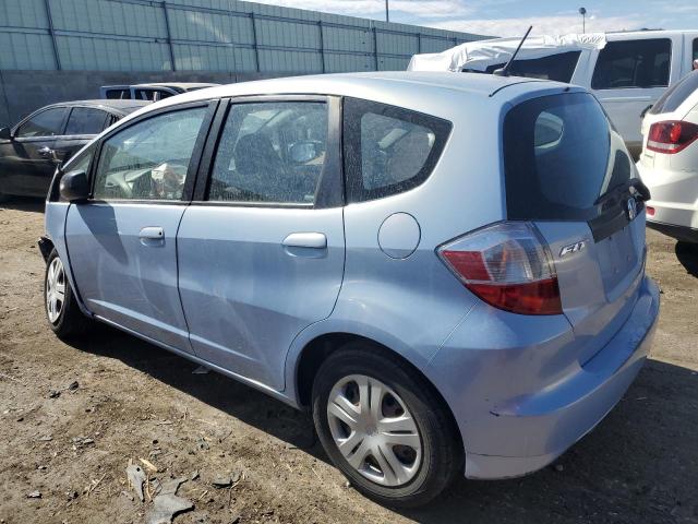 JHMGE8G23AC019114 - 2010 HONDA FIT BLUE photo 2