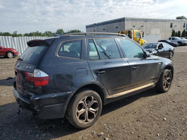 WBXPC93449WJ31325 - 2009 BMW X3 XDRIVE30I BLACK photo 3