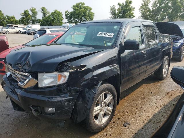 5FPYK1F54CB458837 - 2012 HONDA RIDGELINE RTL BLACK photo 1