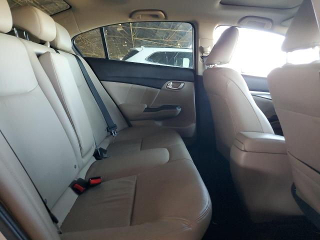 19XFB2F90EE228231 - 2014 HONDA CIVIC EXL თეთრი ფოტო 10