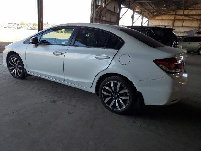 19XFB2F90EE228231 - 2014 HONDA CIVIC EXL თეთრი ფოტო 2