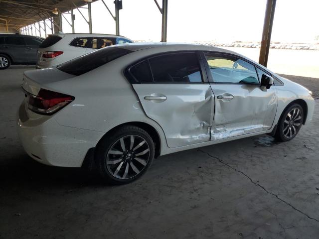19XFB2F90EE228231 - 2014 HONDA CIVIC EXL თეთრი ფოტო 3