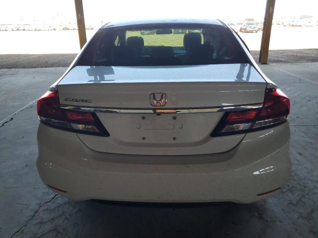 19XFB2F90EE228231 - 2014 HONDA CIVIC EXL თეთრი ფოტო 6